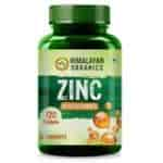 Himalayan Organics Zinc Citrate Supplement with Vitamin C & Alfalfa supports Healthy Immune System