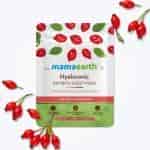 Mamaearth Hyaluronic Bamboo Sheet Mask with Rosehip Oil for Soft & Plump Skin