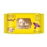 Buy Lotus Herbals Baby + Gentle and Refreshing Baby Wipes