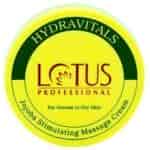Buy Lotus Professional Hydravitals Jojoba Stimulating Massage Cream