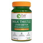 Pure Nutrition Milk Thistle Liver Detox Tablets