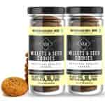 Nutrisnacksbox Millet & Seeds Cookies 165 Grams X 2 Nos