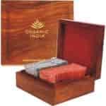 Buy Organic India Executive Deluxe Wooden Box