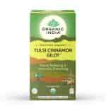 Buy Organic India Tulsi Cinnamon Giloy Tea Bags