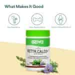Oziva Bettr Cald3+ With Plant Based Calcium Vitamin D3 And Vitamin K2 For Stronger Bones Joints & Muscles Better Absorption Than Synthetic