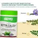 Oziva Bettr Cald3+ With Plant Based Calcium Vitamin D3 And Vitamin K2 For Stronger Bones Joints & Muscles Better Absorption Than Synthetic
