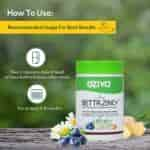 Oziva Bettr Zinc+ With Plant Based Zinc Magnesium & Ginger Root For Anti Inflammation Immunity & Acne Control