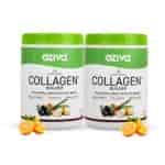 Oziva Plant Based Collagen Builder With Silica Vitamin C Biotin For Anti Ageing Beauty - 250 Grams