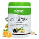 Oziva Plant Based Collagen Builder With Silica Vitamin C Biotin For Anti Ageing Beauty - 250 Grams