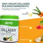 Oziva Plant Based Collagen Builder With Silica Vitamin C Biotin For Anti Ageing Beauty - 250 Grams