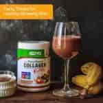 Oziva Plant Based Collagen Builder With Silica Vitamin C Biotin For Anti Ageing Beauty