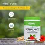 Oziva Plant Based Herbalance For Menopause Support With Black Cohosh Lodh Bark Licorice Hibiscus & More