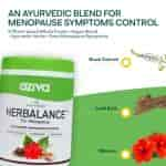 Oziva Plant Based Herbalance For Menopause Support With Black Cohosh Lodh Bark Licorice Hibiscus & More