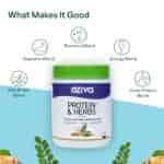 Oziva Protein & Herbs Men Whey Protein With Ayurvedic Herbs & Multivitamins 500 Grams 16 Servings