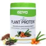 Buy Oziva Superfood Plant Protein With Ayurvedic Herbs & Multivitamins For Boosting Immunity & Energy Soy Free 250 Grams 8 Servings