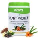 Oziva Superfood Plant Protein With Ayurvedic Herbs & Multivitamins For Boosting Immunity & Energy Soy Free 250 Grams 8 Servings