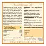 Rejuvenating Ubtan Cold Pressed Gurbandi Almond Oil Edible Glass Bottle