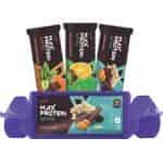 RiteBite Max Protein Assorted Protein Bar Pack of 3 GreeCoffee Beans Choco Slim & Green Tea Orange