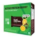 RiteBite Max Protein Max Protein Active Green Tea Orange Bars Pack of 6