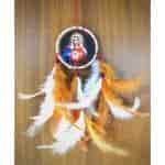 Rooh Dream Catchers Mother Mary Canvas Car Handmade Hangings