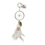 Rooh Dream Catchers White Key Chain Handmade