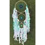 Rooh Dream Catchers Wooden Pearls with Buddha Handmade Hangings for Positivity