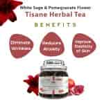 Seer Secret White Sage & Pomegranate Flower Tisane Flower Tea