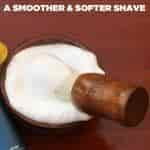 St Beard Genuine Wood Shaving Brush Imitation Badger Hair