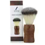 St Beard Genuine Wood Shaving Brush Imitation Badger Hair