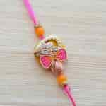 Strands Bright Flower Bud Ethnic Rakhi Boys