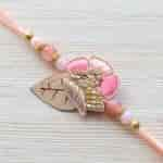 Strands Elegant Rose Flower Bud Rakhi for Bhaiya