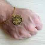 Strands Gold Plated Jewelry Cherry Tree of Life Rakhi Bracelet with Mauli Rakhi for Brother
