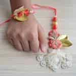 Strands Premium Rakhi & Lumba Set Bhaiya Bhabhi