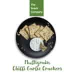 The Healthy Company Multigrain Chilli Garlic Crackers