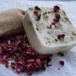 The Herbal Blend Goat Milk Soap With Rose Petals