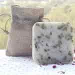 The Herbal Blend Goat Milk Soap With Rose Petals