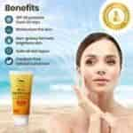 The Natural Wash Sun Defence SPF 50 Cream Paraben Free