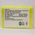 The Organic Factory Bergamot & Goat Milk Soap Pack of 3