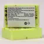 The Organic Factory Kiwi & Chia Seed Goat Milk Soap Pack of 3