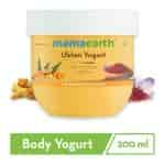 Mamaearth Ubtan Yogurt with Turmeric and Saffron for Deep Moisturization