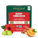 Buy Vahdam Berry Cinnamon Herbal Tea Tisane