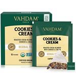 Vahdam Cookies and Cream Herbal Tea Tisane
