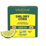 Vahdam Earl Grey Citrus Green Tea