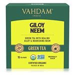 Vahdam Giloy Neem Green Tea