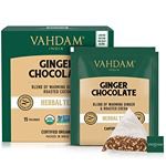 Vahdam Ginger Chocolate Herbal Tea Tisane