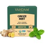 Buy Vahdam Ginger Mint Green Tea