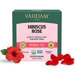 Buy Vahdam Hibiscus Rose Herbal Tea