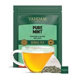 Vahdam Pure Mint Herbal Tea Tisane
