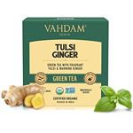Buy Vahdam Tulsi Ginger Green Tea