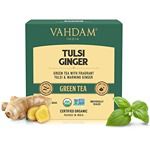 Vahdam Tulsi Ginger Green Tea